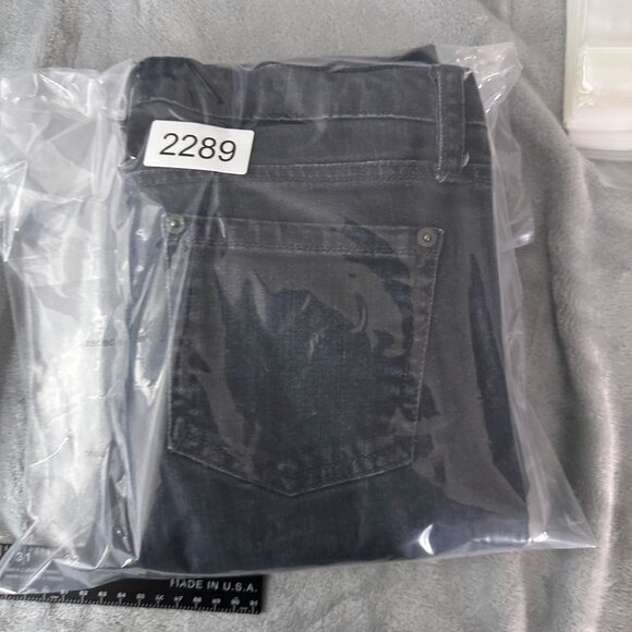 Forever 21 Skinny Jeans Womens Size 27 Low Rise Dark Wash Denim Stretch Blue - Picture 12 of 12